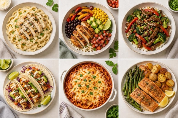 Weeknight Favorites recipe collection