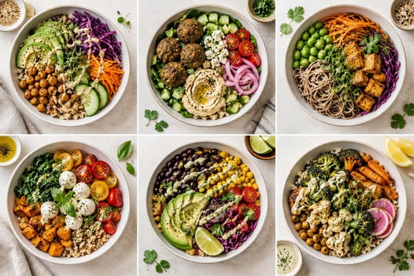 Fresh Vegetarian Bowls recipe collection