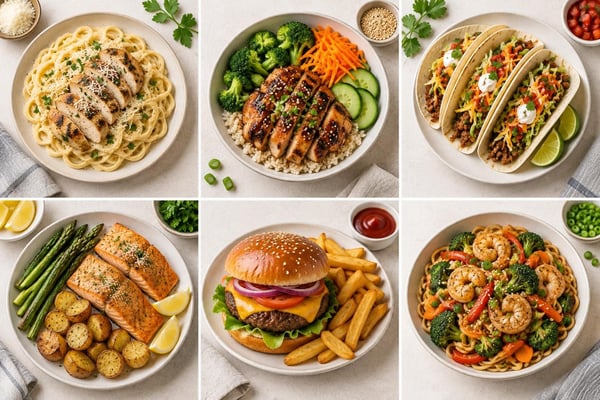 Weeknight Favorites recipe collection