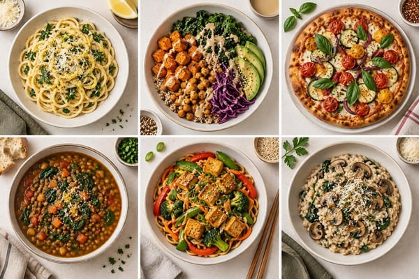 Vegetarian Weeknight Favorites recipe collection