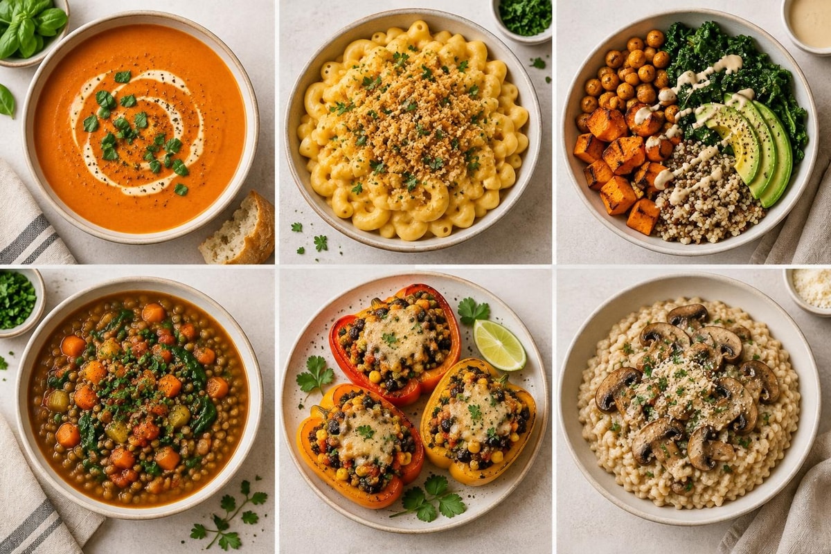 Cozy Vegetarian Comforts Cozy Vegetarian Comforts recipe collection