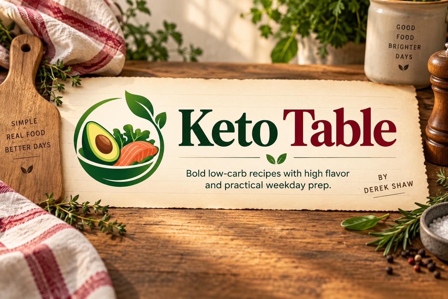 Keto Table Keto Table creator kitchen