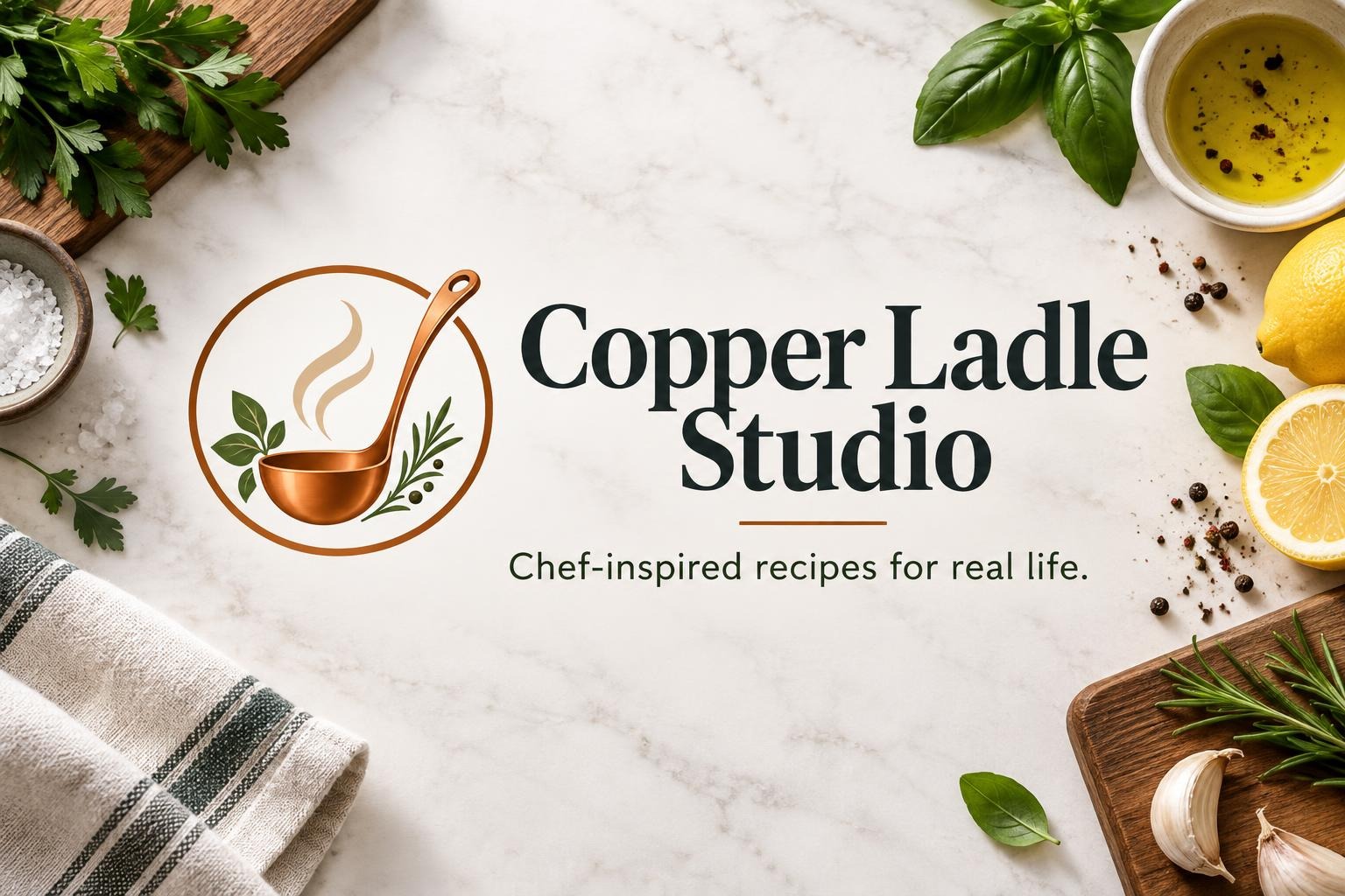 Copper Ladle Studio creator kitchen