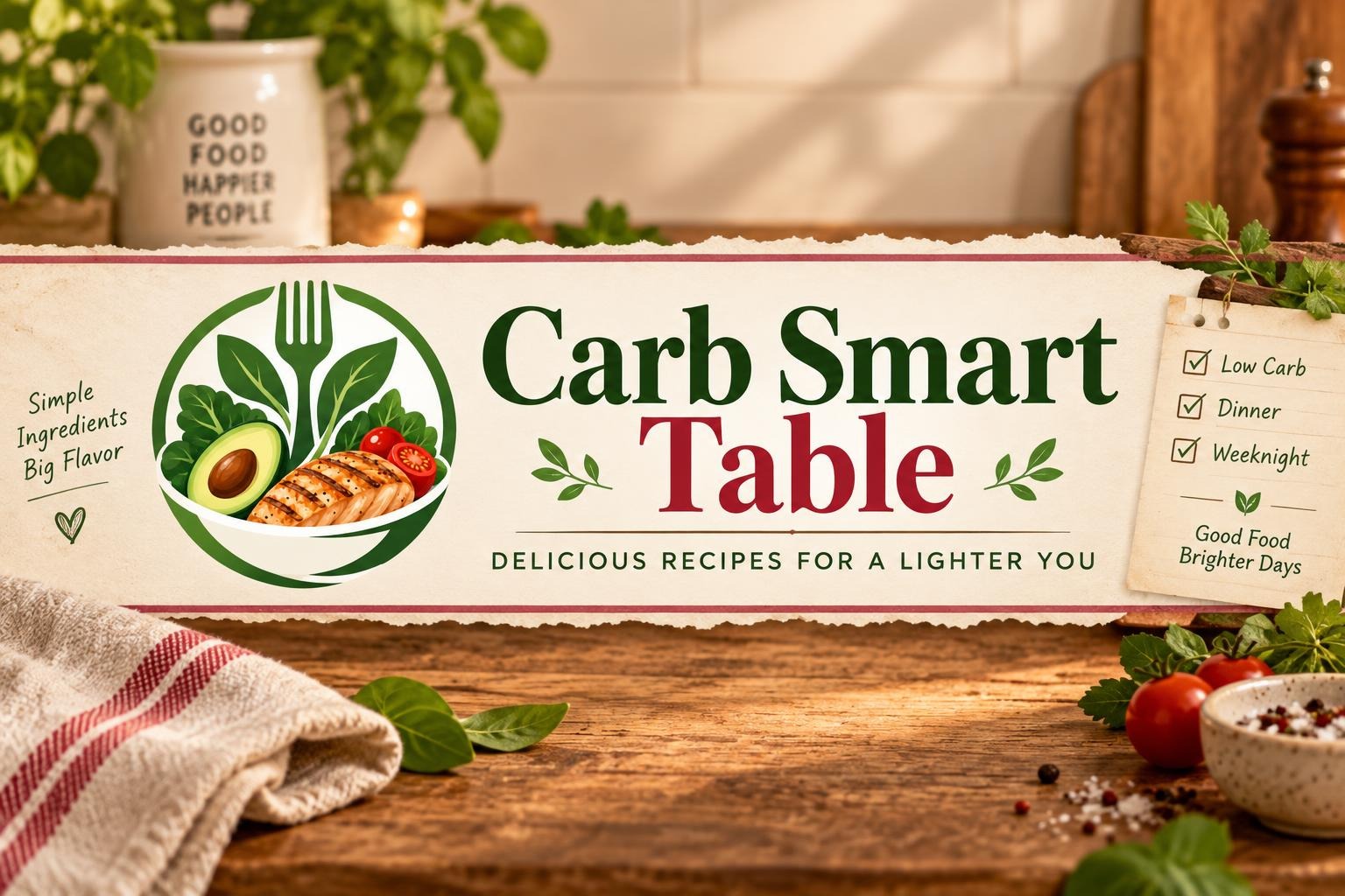 Carb Smart Table creator kitchen