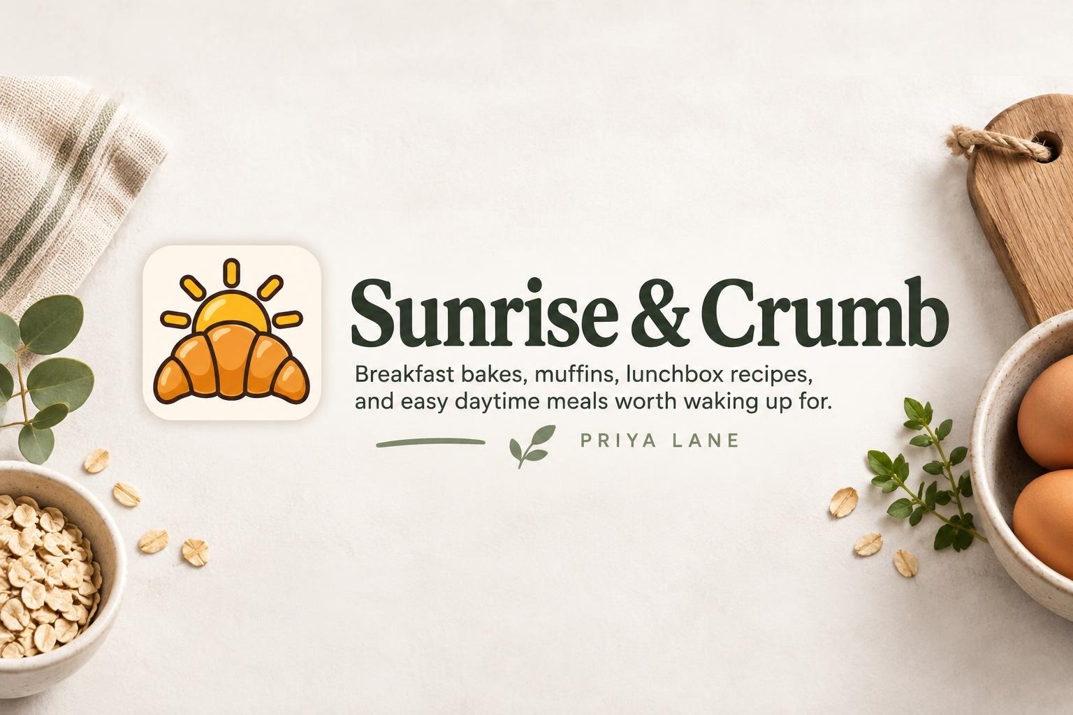 Sunrise & Crumb Sunrise & Crumb creator kitchen