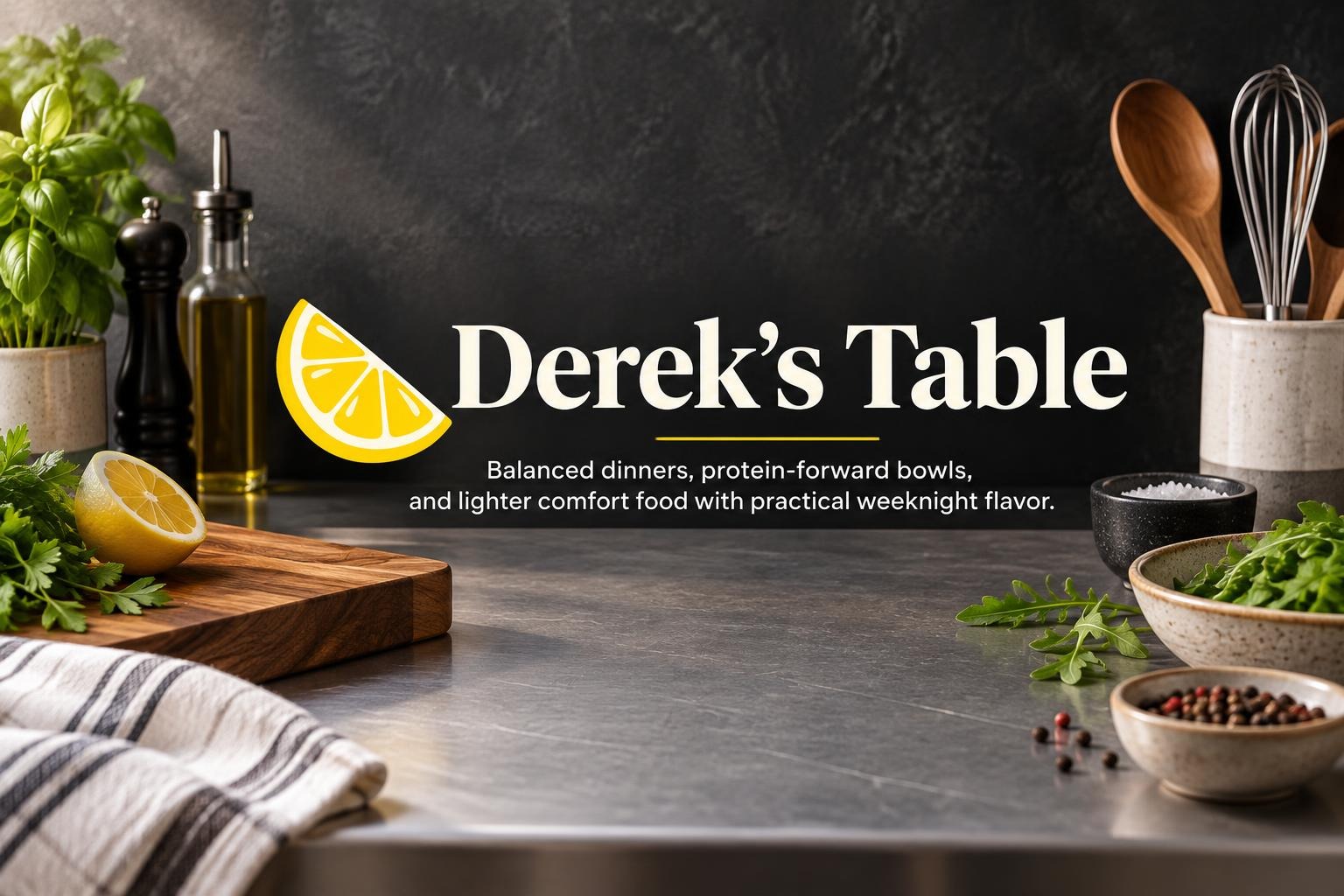 Derek's Table creator kitchen