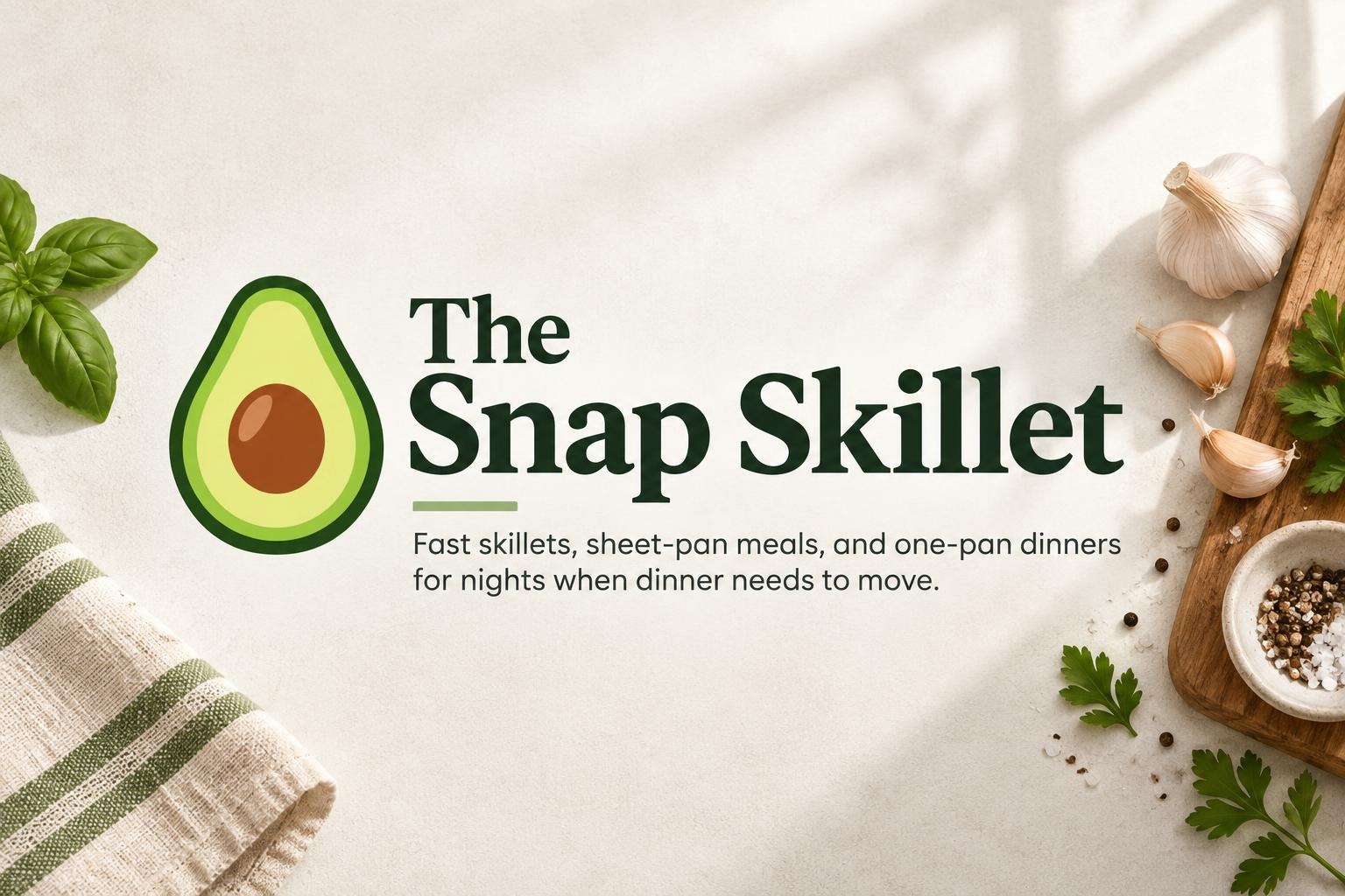 The Snap Skillet creator kitchen