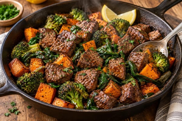 Steak Bites Steak Bites recipe from Simone's Protein Plate