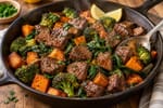 Steak Bites recipe from Simone's Protein Plate
