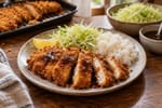 Chicken Katsu recipe from Hearthday Table