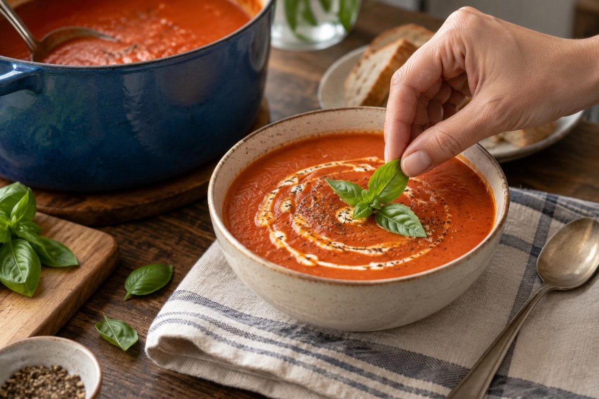 Tomato Soup Tomato Soup recipe from Ember Pot