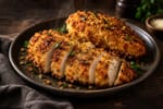 Crispy Air Fryer Chicken Breast recipe from The Snap Skillet