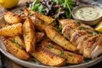 Crispy Oven Fries recipe from Derek's Table