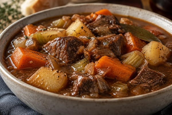 Traditional Beef Stew Traditional Beef Stew recipe from Ember Pot