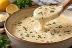 Cottage Cheese Alfredo Sauce recipe from Hearthday Table