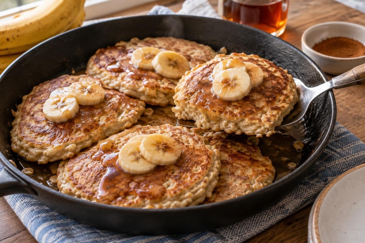 Mild Banana Cinnamon Oat Smash Breakfast Mild Banana Cinnamon Oat Smash Breakfast recipe from Little Fork Academy