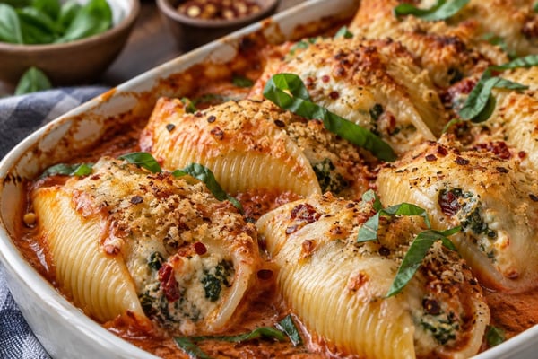 Marry Me Stuffed Shells Marry Me Stuffed Shells recipe from Sunrise & Crumb