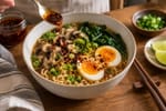Express Quick Ramen with Jammy Eggs recipe from Quarter Hour Table