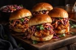 Hot Honey Chicken Sliders recipe from The Verdant Spoon