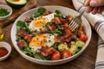 Air Fried Bacon recipe from Simone's Protein Plate