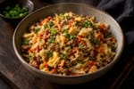 Meal Prep Egg Roll in a Bowl recipe from Derek's Table