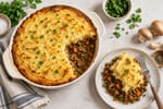 Vegetarian Shepherds Pie recipe from Verdigrain Table