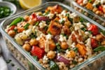Grab-and-Go Roasted Vegetable Farro Boxes recipe from Sunday Box Kitchen