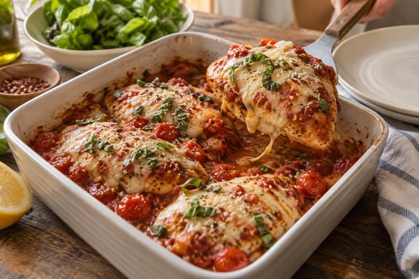 Italian Baked Chicken Breast Italian Baked Chicken Breast recipe from Simone's Protein Plate