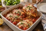 Italian Baked Chicken Breast recipe from Simone's Protein Plate