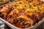 Baked Enchiritos recipe from Thrifty Thyme