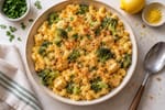 Cheesy Chicken Broccoli Mac recipe from The Verdant Spoon
