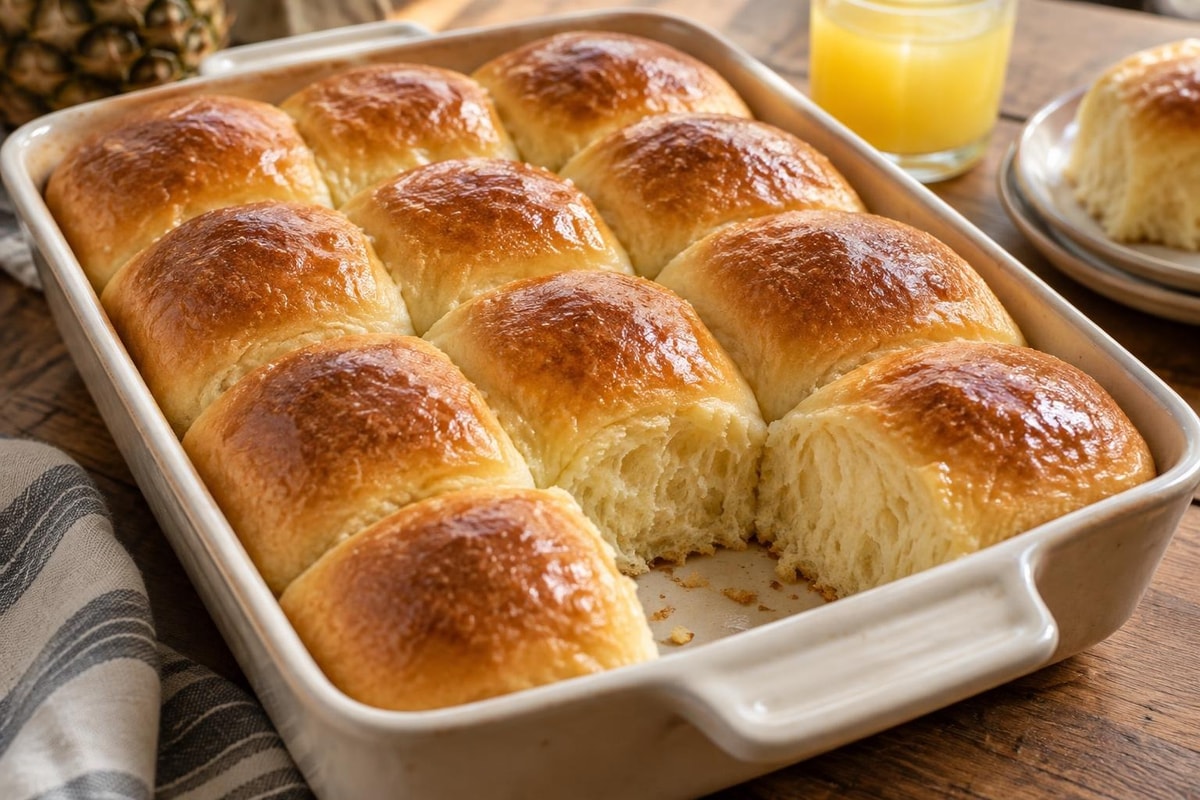 Hawaiian Rolls Hawaiian Rolls recipe from Thrifty Thyme