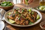 Honey-Lime Grilled Chicken recipe from Hearthday Table