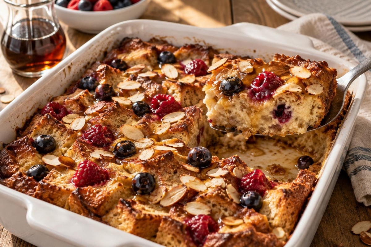 Lean Protein French Toast Bake Lean Protein French Toast Bake recipe from Macro Plate Co.