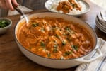 Crowd-Pleasing Kid-Safe Mild Butter Chicken Tray recipe from Little Fork Academy
