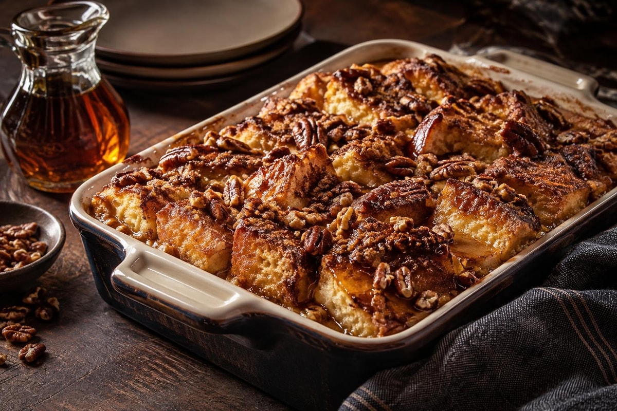 French Toast Casserole French Toast Casserole recipe from The Frosted Fork