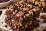 Texas Trash Brownies recipe from Sunrise & Crumb