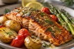 Baked Salmon recipe from Derek's Table