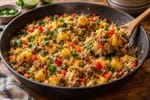 Grilled Pineapple Pork Fried Rice recipe from Crossroads Kitchen