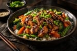 Chicken Teriyaki Rice Bowls Tray recipe from Safe Harbor Table
