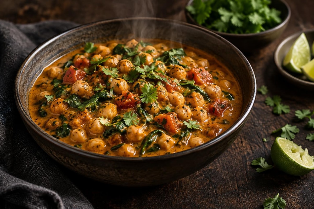 Coconut Chickpea Curry Coconut Chickpea Curry recipe from Plant Powered Kitchen