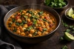 Coconut Chickpea Curry recipe from Plant Powered Kitchen