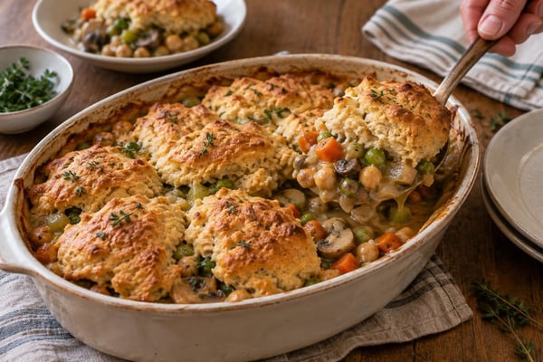 Chicken Cobbler recipe from The Verdant Spoon