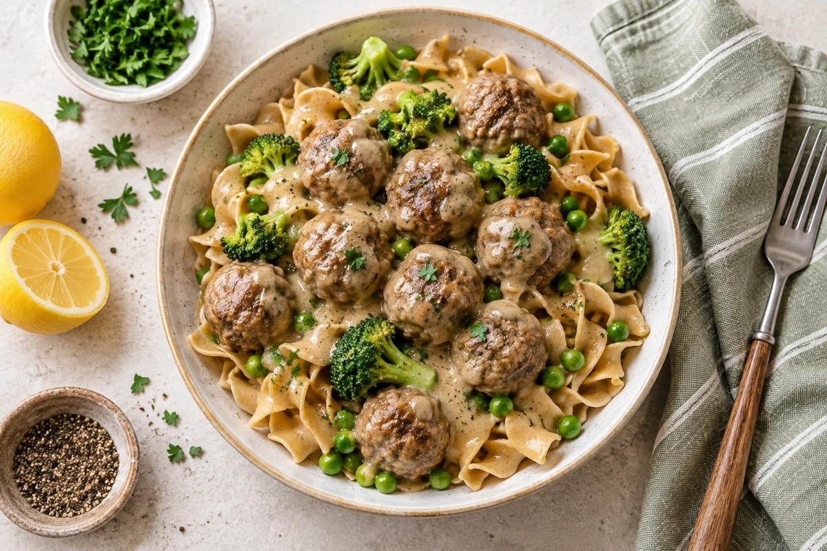 Swedish Meatballs Swedish Meatballs recipe from Derek's Table