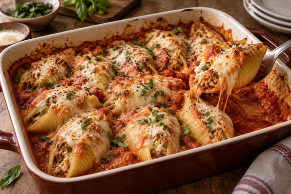 Dippable Cheesy Tomato Turkey Shells recipe from Little Fork Academy