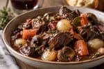 Beef Bourguignon recipe from Simone's Protein Plate
