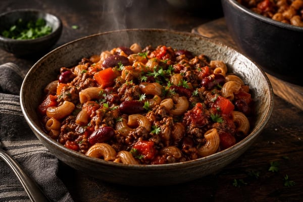 American Goulash recipe from Simone's Protein Plate
