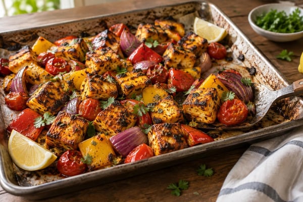 Crispy Paneer Tikka Tray Crispy Paneer Tikka Tray recipe from Verdigrain Table