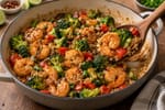 Honey Garlic Shrimp recipe from Simone's Protein Plate