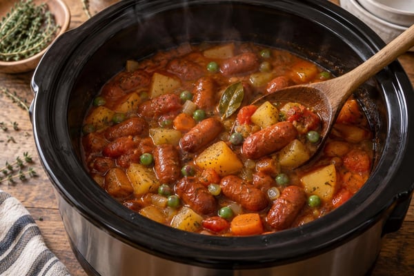 Slow Cooker Little Smokies recipe from Ember Pot